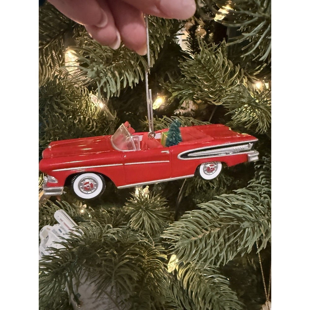 Hallmark 1995 Ford Skyliner Convertible Ornament First Edition Christmas